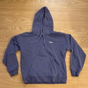 FILA Women's Pullover Hoodie in Purle Size L